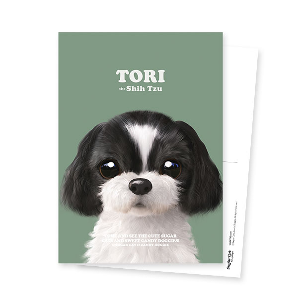 Tori Retro Postcard