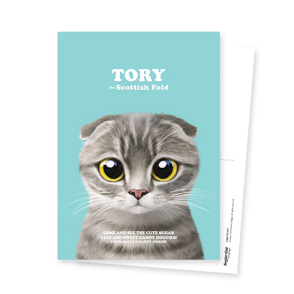 Tory Retro Postcard