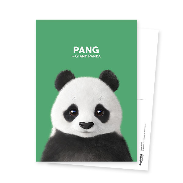 Pang the Giant Panda Postcard