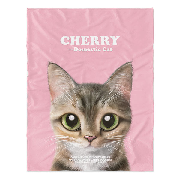 Cherry Retro Soft Blanket