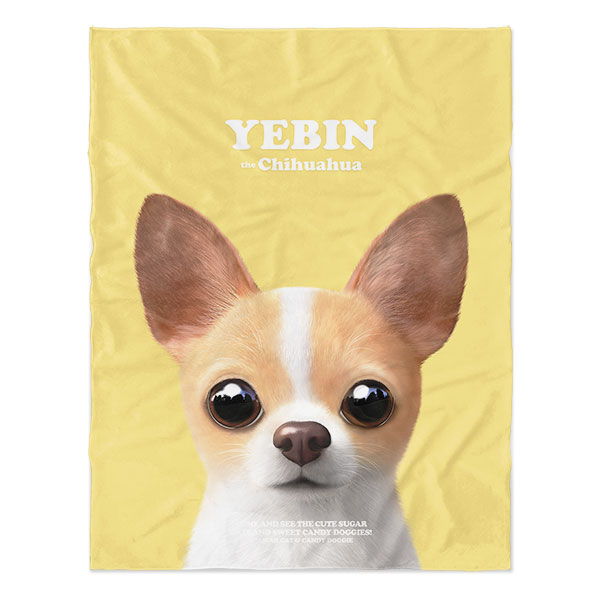 Yebin the Chihuahua Retro Soft Blanket