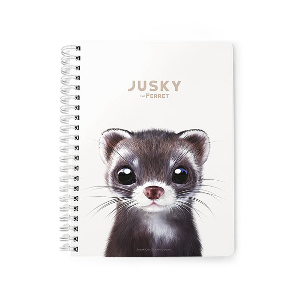 Jusky the Ferret Spring Note