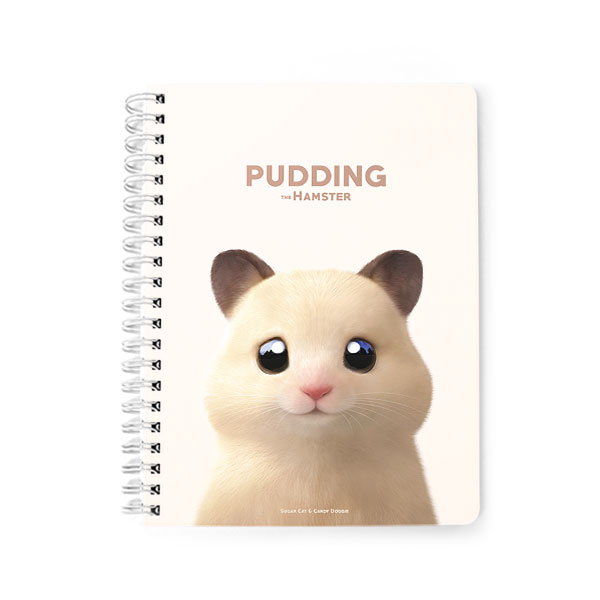 Pudding the Hamster Spring Note