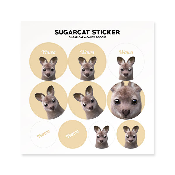 Wawa the Wallaby Sticker