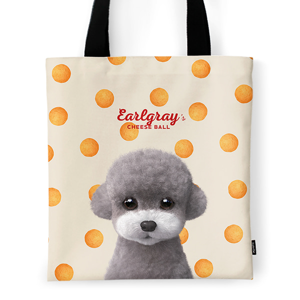 Earlgray the Poodle&#039;s Cheese Ball Tote Bag