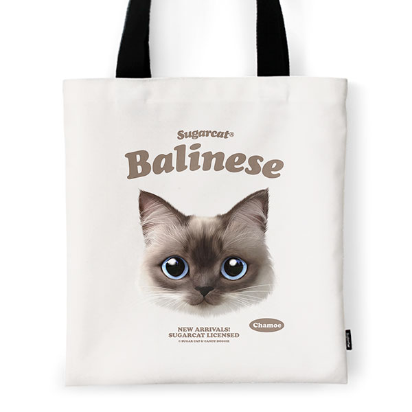 Chamoe TypeFace Tote Bag
