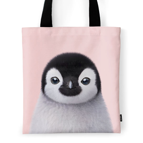 Peng Peng the Baby Penguin Tote Bag