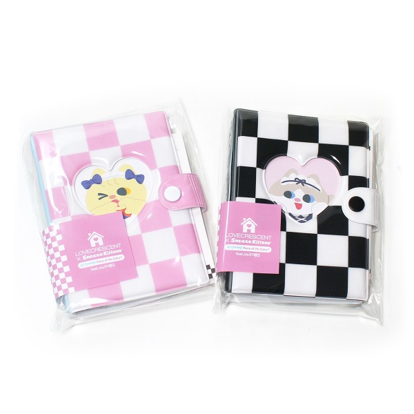 Snooze Kittens® LOVECRESCENT X Snooze Piece of Life A7 Diary 2 types
