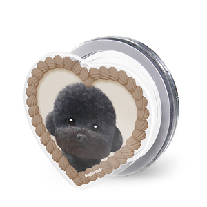 Cola the Medium Poodle MyHeart Acrylic Magnet Tok (for MagSafe)