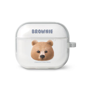 Brownie the Bear Face AirPods 3 TPU Case