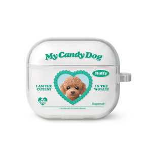 Ruffy the Poodle MyHeart AirPods 3 TPU Case