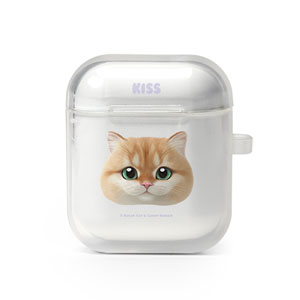 Kiss Face AirPod TPU Case