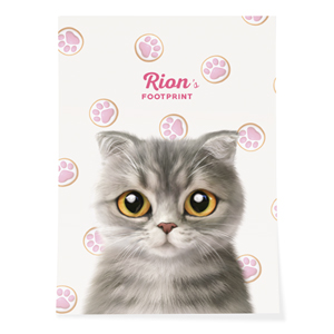 Rion’s Footprint Cookie Art Poster