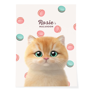 Rosie’s Macaroon Art Poster