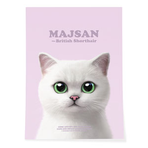 Majsan Retro Art Poster