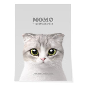 Momo Mumohan Retro Art Poster