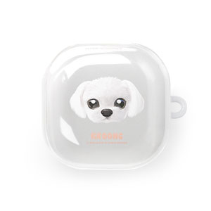 Kkoong the Maltese Face Buds Pro/Live TPU Case
