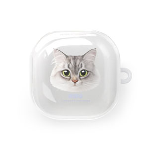 Miho the Norwegian Forest Face Buds Pro/Live TPU Case