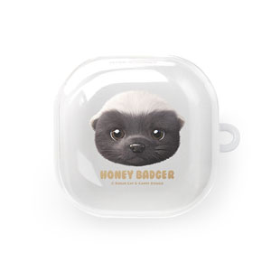 Honey Badger Face Buds Pro/Live TPU Case