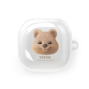 Toffee the Quokka Face Buds Pro/Live TPU Case