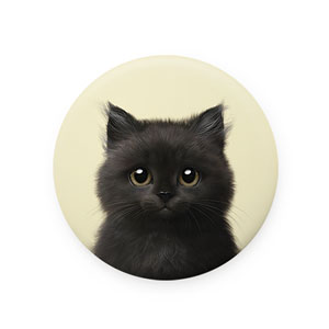 Reo the Kitten Mirror Button