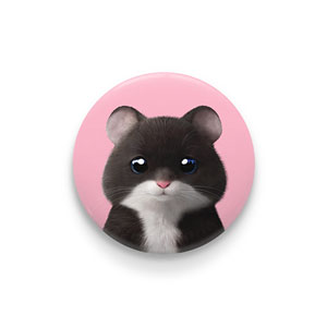 Hamlet the Hamster Pin/Magnet Button