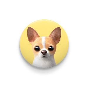 Yebin the Chihuahua Pin/Magnet Button