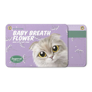 Ruda’s Baby Breath Flower New Patterns Card Holder