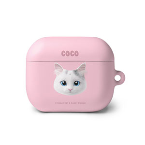 Coco the Ragdoll Face AirPods 3 Hard Case