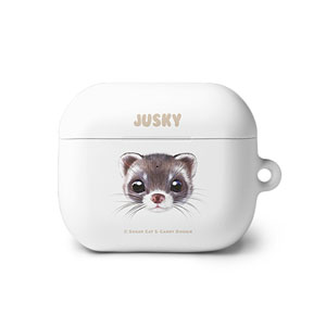 Jusky the Ferret Face AirPods 3 Hard Case