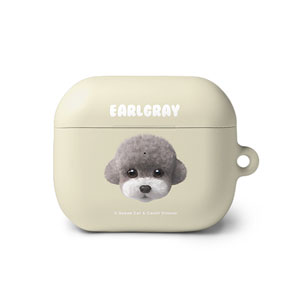 Earlgray the Poodle Face AirPods 3 Hard Case
