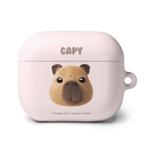 Capybara the Capy Face AirPods 3 Hard Case