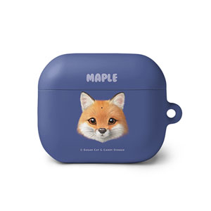 Maple the Red Fox Face AirPods 3 Hard Case