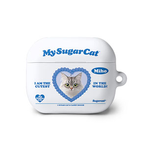 Miho the Norwegian Forest MyHeart AirPods 3 Hard Case
