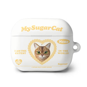 Nene the Abyssinian MyHeart AirPods 3 Hard Case