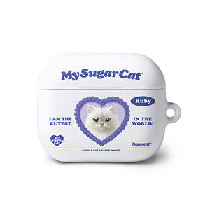 Ruby the Persian MyHeart AirPods 3 Hard Case