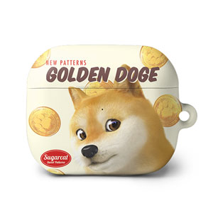 Doge’s Golden Coin New Patterns AirPods 3 Hard Case