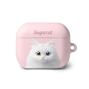 Cloud the Persian Cat Simple AirPods 3 Hard Case