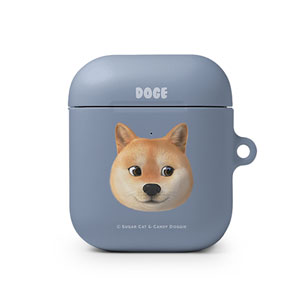 Doge the Shiba Inu Face AirPod Hard Case