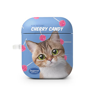 Mar’s Cherry Candy New Patterns AirPod Hard Case