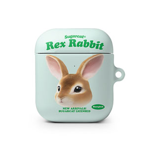 Haengbok the Rex Rabbit TypeFace AirPod Hard Case