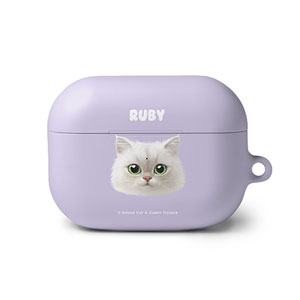 Ruby the Persian Face AirPod PRO Hard Case