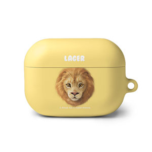 Lager the Lion Face AirPod PRO Hard Case