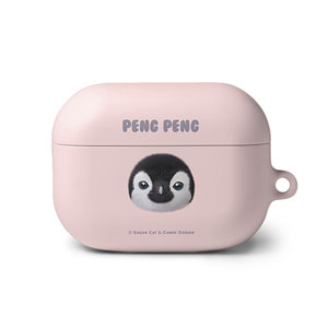 Peng Peng the Baby Penguin Face AirPod PRO Hard Case