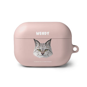 Wendy the Canada Lynx Face AirPod PRO Hard Case