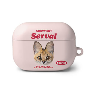 Scarlet the Serval TypeFace AirPod PRO Hard Case