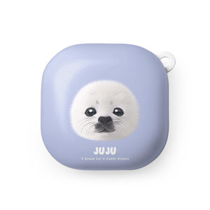 Juju the Harp Seal Face Buds Pro/Live Hard Case