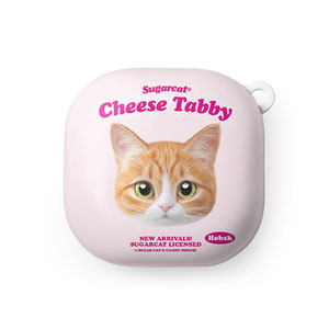 Hobak the Cheese Tabby TypeFace Buds Pro/Live Hard Case