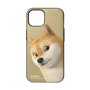 Doge the Shiba Inu (GOLD ver.) Peekaboo Door Bumper Case