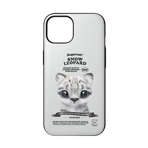 Yungki the Snow Leopard New Retro Door Bumper Case